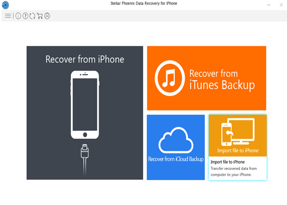 Stellar Data Recovery for iPhone screenshot